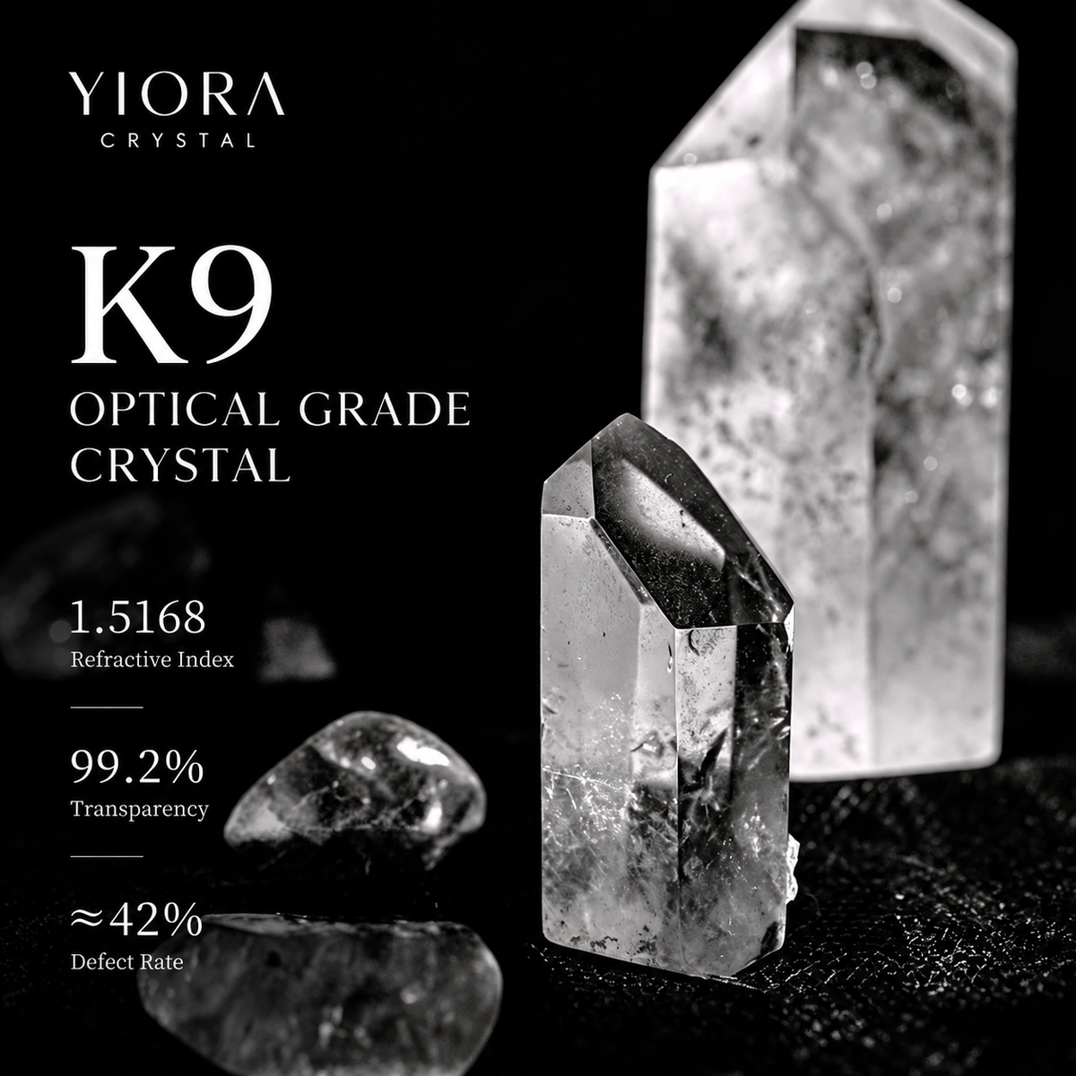 Starburst Cut K9 Crystal Whiskey Glass