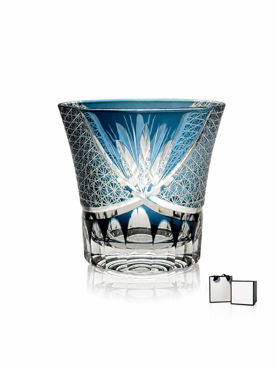 Edo Kiriko Crystal Whiskey Glass