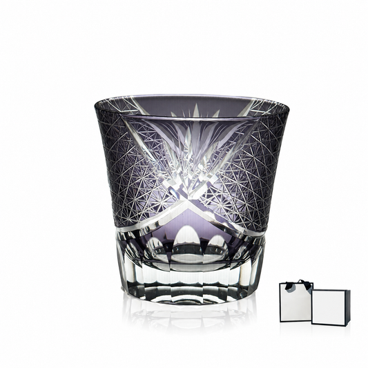 Edo Kiriko Crystal Whiskey Glass
