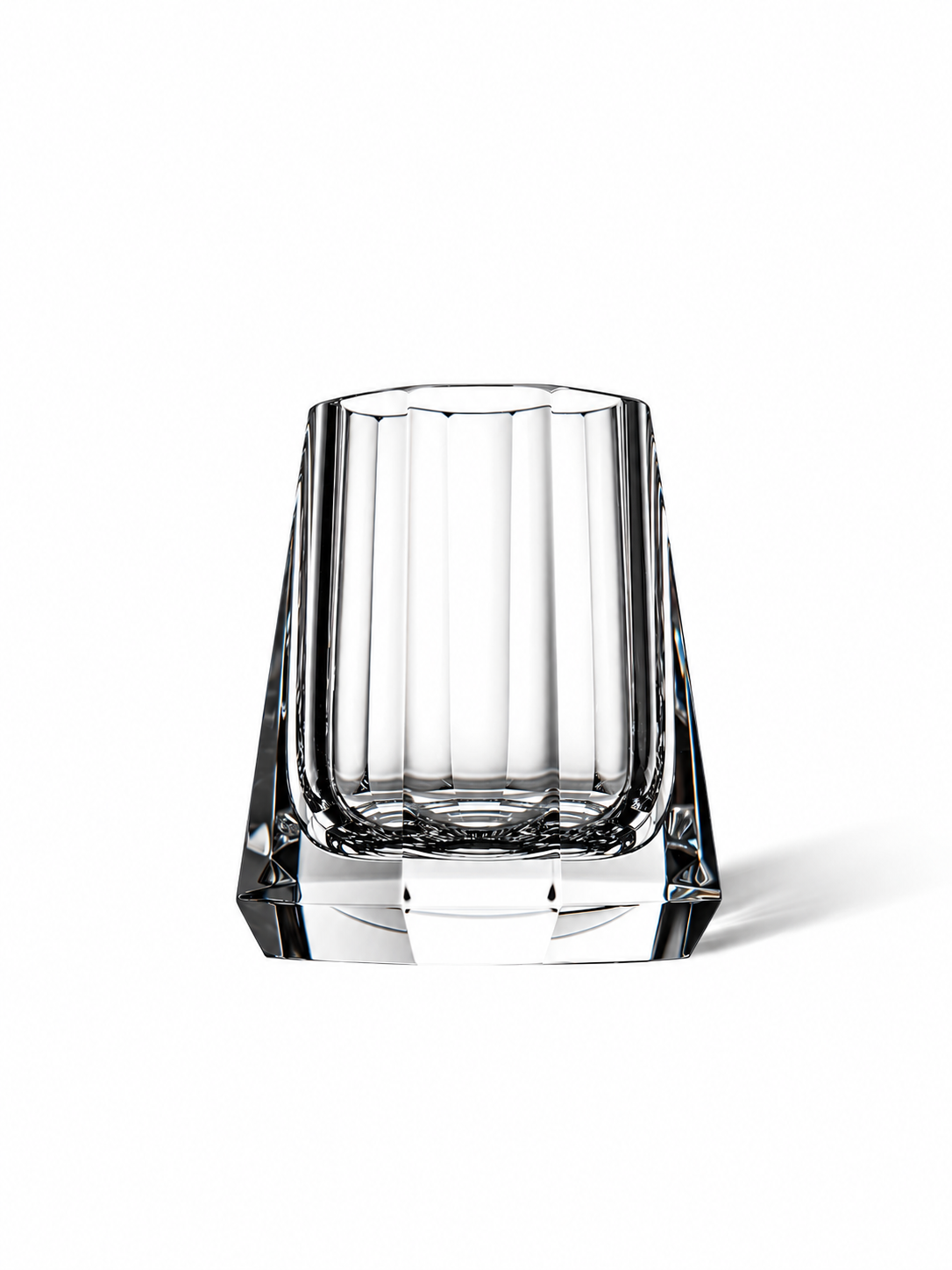 Concentric Hand-Cut K9 Crystal Spirits Glass