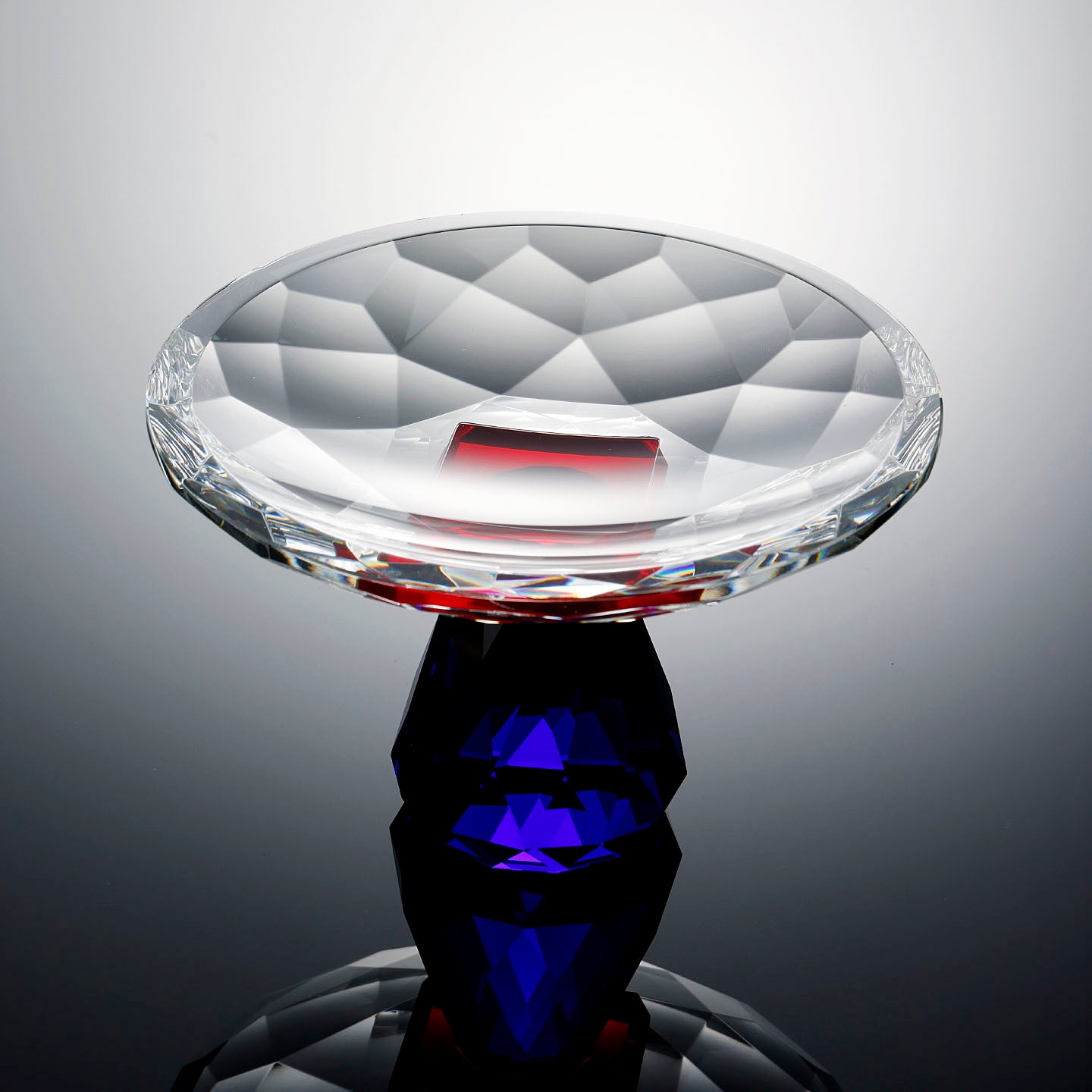 Luxury Crystal Glass Bowl Sculpture