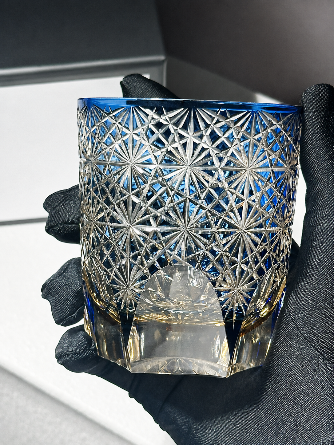 Edo Kiriko Handcrafted Whisky Glass Tumbler