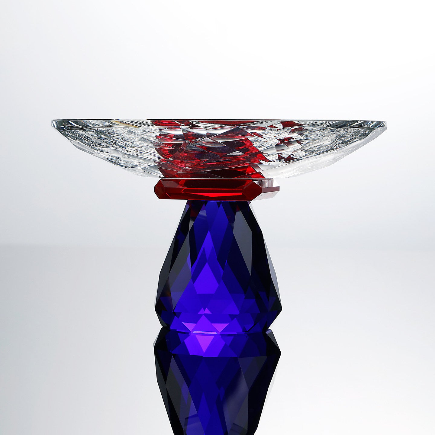 Luxury Crystal Glass Bowl Sculpture