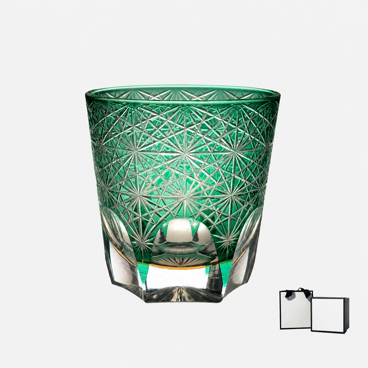 Edo Kiriko Handcrafted Whisky Glass Tumbler
